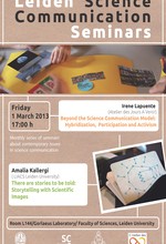 Science Communication Seminar Poster - March 2013